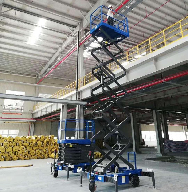 大理助力行走剪叉式高空作业平台